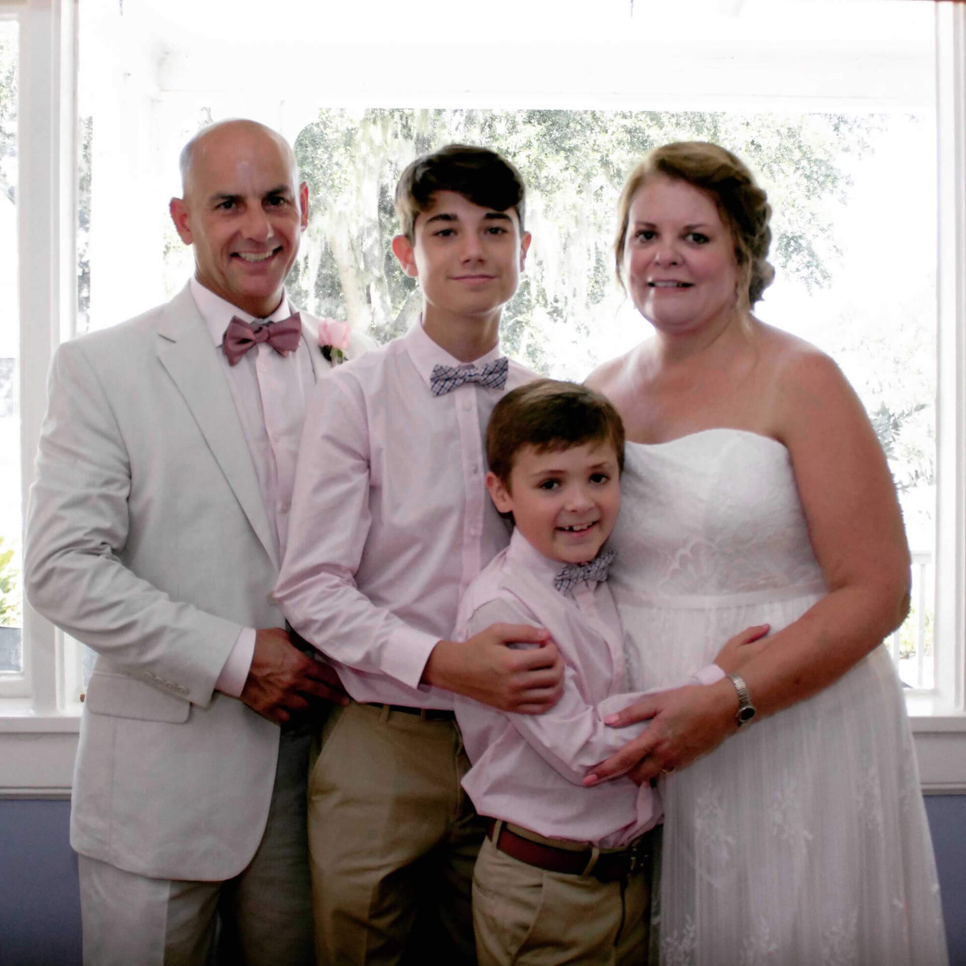 Heather Wilson and family