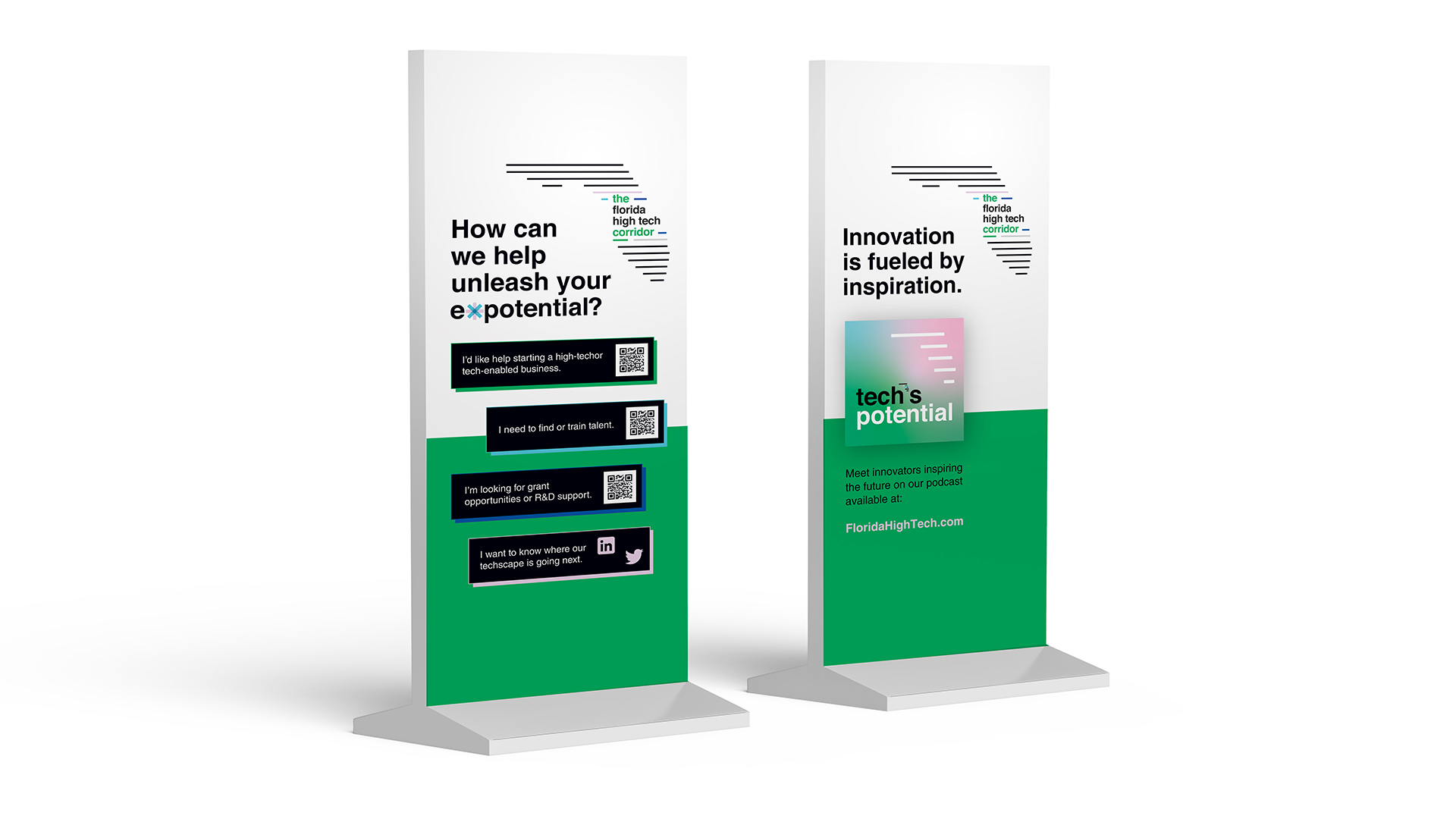 The Florida High Tech Corridor Trade Show Banners